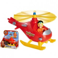Malūnsparnis su figūrėle gaisrininkas Sam Helicopter Wallaby Mini Simba цена и информация | Игрушки для мальчиков | pigu.lt