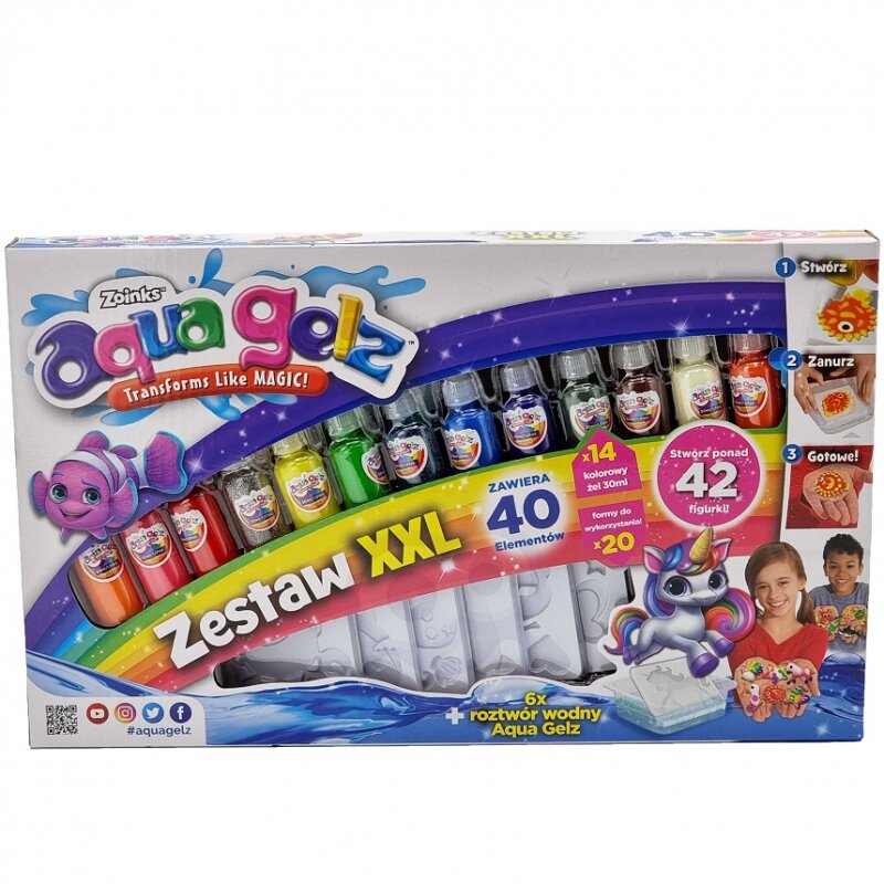 Aqua gelz Creative Set Clear