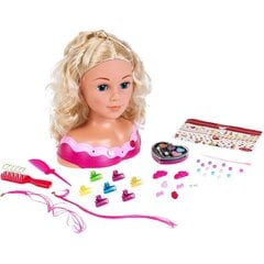 Šukuosenų ir makiažo žaislinė modeliavimo galva Klein kaina ir informacija | Žaislai mergaitėms | pigu.lt