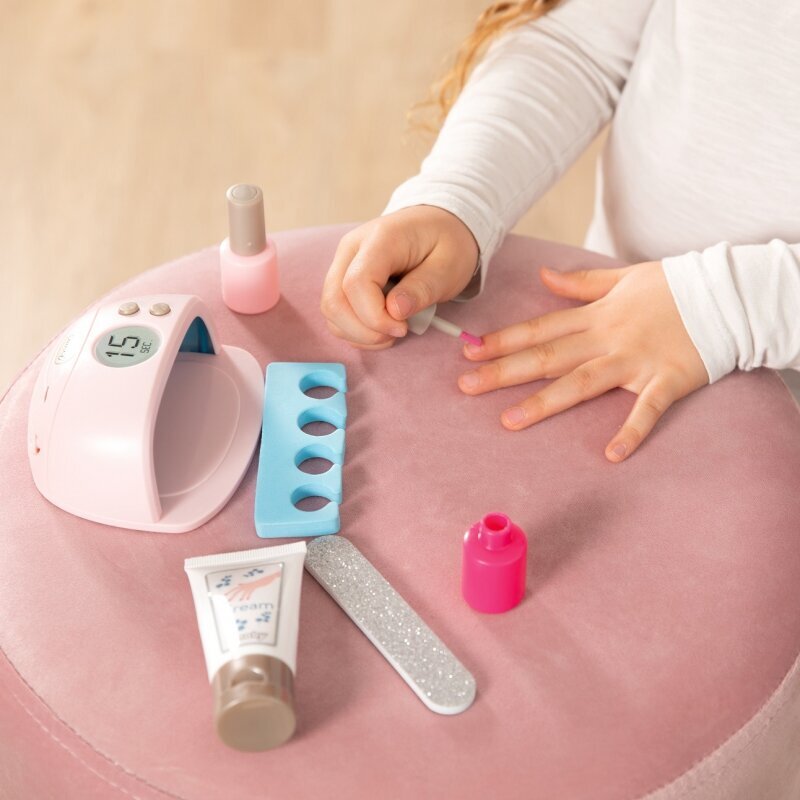 Žaislinis nagų priežiūros rinkinys mergaitėms Smoby My Beauty, nagų džiovintuvas ir 5 priedai kaina ir informacija | Žaislai mergaitėms | pigu.lt