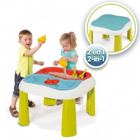Smėlio-vandens žaidimų stalas Smoby kaina ir informacija | Vandens, smėlio ir paplūdimio žaislai | pigu.lt