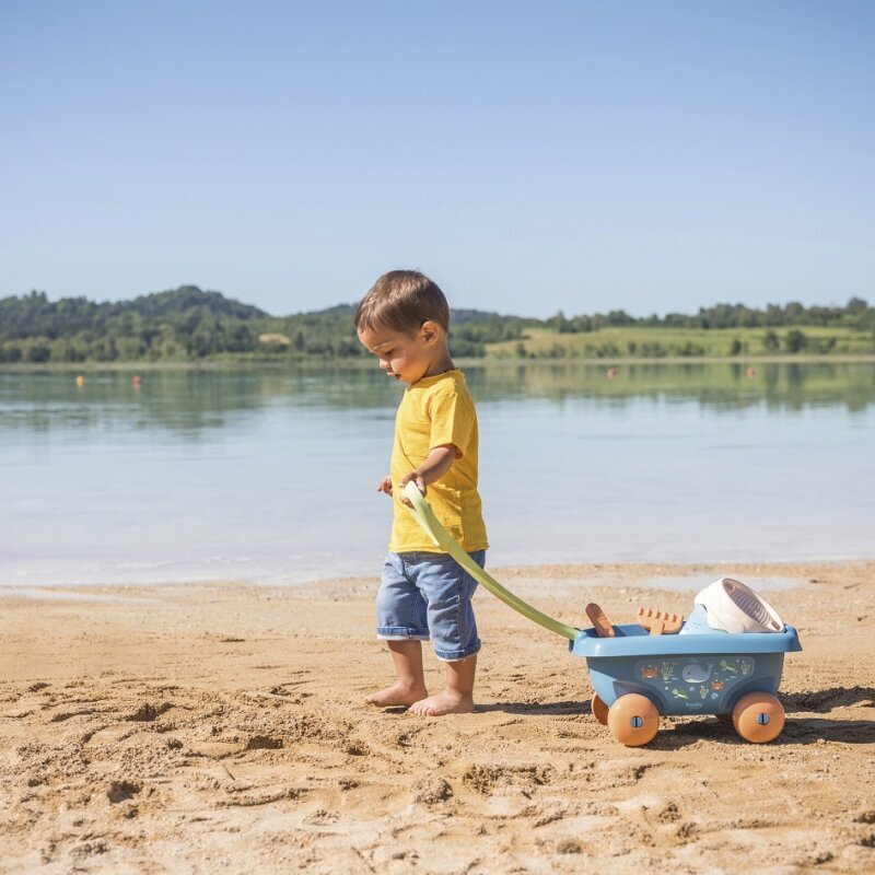 Paplūdimio žaislai Smoby Beach Cart, 6 d. kaina ir informacija | Vandens, smėlio ir paplūdimio žaislai | pigu.lt