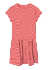 Name It vaikiška suknelė 13200162*02, persikų spalvos 5715217655305 kaina ir informacija | Suknelės mergaitėms | pigu.lt