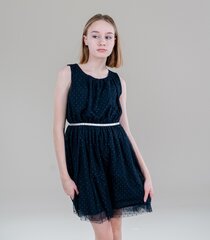 Детское платье Name It 13189831*02, тёмно-синее 5715219657475 цена и информация | Платья для девочек | pigu.lt