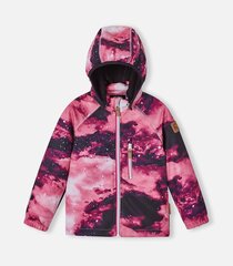 Reima детская куртка софтшелл Vantti 521569A*4018, фуксия/черный 6438429705857 цена и информация | Куртки, пальто для девочек | pigu.lt
