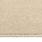 vidaXL Kilimėlis, smėlio spalvos, 80x150cm, trumpi šereliai kaina ir informacija | Kilimai | pigu.lt