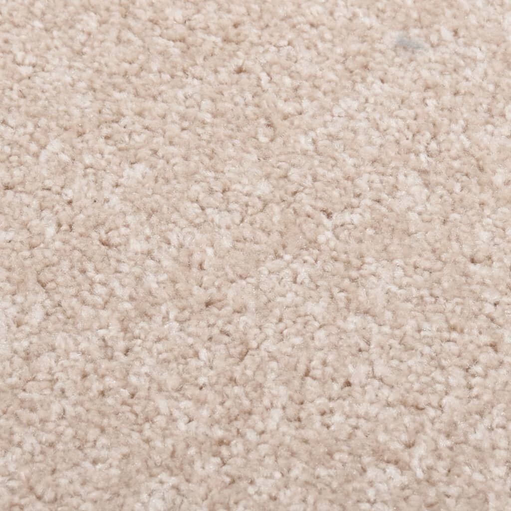 vidaXL Kilimėlis, tamsios smėlio spalvos, 120x170cm, trumpi šereliai kaina ir informacija | Kilimai | pigu.lt