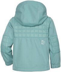 Детская куртка софтшелл Didriksons Briska, 504016*516, бирюзовый цвет, 7333371009383 цена и информация | Свитеры, жилетки, пиджаки для мальчиков | pigu.lt