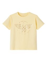 Детская футболка Name It, 13203591*01, желтый цвет, 5715215457482 цена и информация | Футболка для девочек | pigu.lt