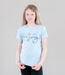 Marškinėliai mergaitėms Name It, mėlyni цена и информация | Marškinėliai mergaitėms | pigu.lt