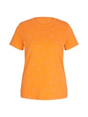 Tom Tailor moteriški marškinėliai, oranžiniai kaina ir informacija | Marškinėliai moterims | pigu.lt