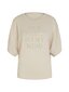 Tom Tailor moteriški marškinėliai, smėlio spalvos kaina ir informacija | Marškinėliai moterims | pigu.lt