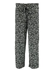 Женские штаны Hailys CIRA5240*01, черные/белые 4063942789361 цена и информация | Женские брюки | pigu.lt