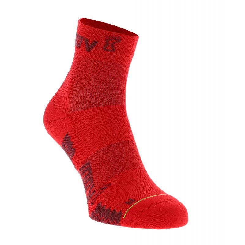 Kojinės vyrams Inov8 TrailFly Sock Mid 001002BLRD01 kaina ir informacija | Vyriškos kojinės | pigu.lt