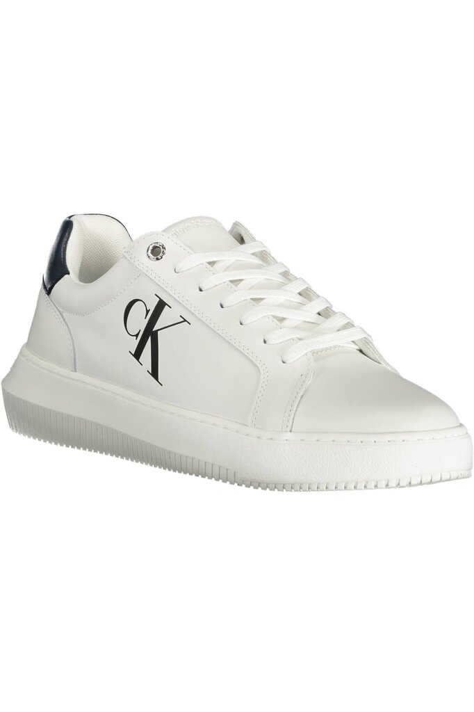 Sportiniai batai vyrams Calvin Klein YM0YM00427, balti kaina ir informacija | Kedai vyrams | pigu.lt