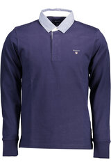 Marškinėliai vyrams Gant Polo, mėlyni цена и информация | Мужские футболки | pigu.lt