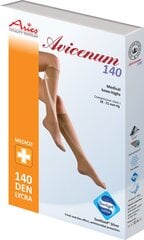 Компрессионные медицинские гольфы Avicenum 140, CCL-1 18-21 mm Hg, бежевые цена и информация | Ортезы и бандажи | pigu.lt