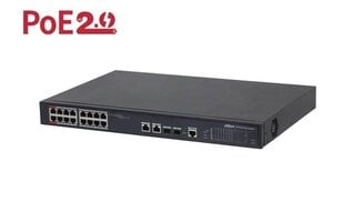 Switch|DAHUA|Type L2|Desktop/pedestal|90 Watts|PFS4218-16ET-240-V3 цена и информация | Коммутаторы (Switch) | pigu.lt