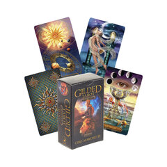 Позолоченные мини-карты Gilded Tarot Royale цена и информация | Эзотерика | pigu.lt