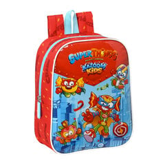 Школьный рюкзак SuperThings Kazoom kids, красный / светло-синий (22 x 27 x 10 см) цена и информация | Школьные рюкзаки, спортивные сумки | pigu.lt