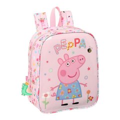 Mokyklinis krepšys Peppa Pig Having Fun 22 x 27 x 10 cm цена и информация | Школьные рюкзаки, спортивные сумки | pigu.lt