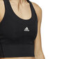 Sportinė liemenėlė moterims Adidas Running Medium-Support Pocket Bra W H64679, juoda kaina ir informacija | Sportinė apranga moterims | pigu.lt