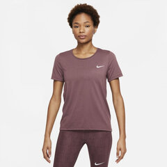 Marškinėliai moterims Nike, violetiniai kaina ir informacija | Sportinė apranga moterims | pigu.lt