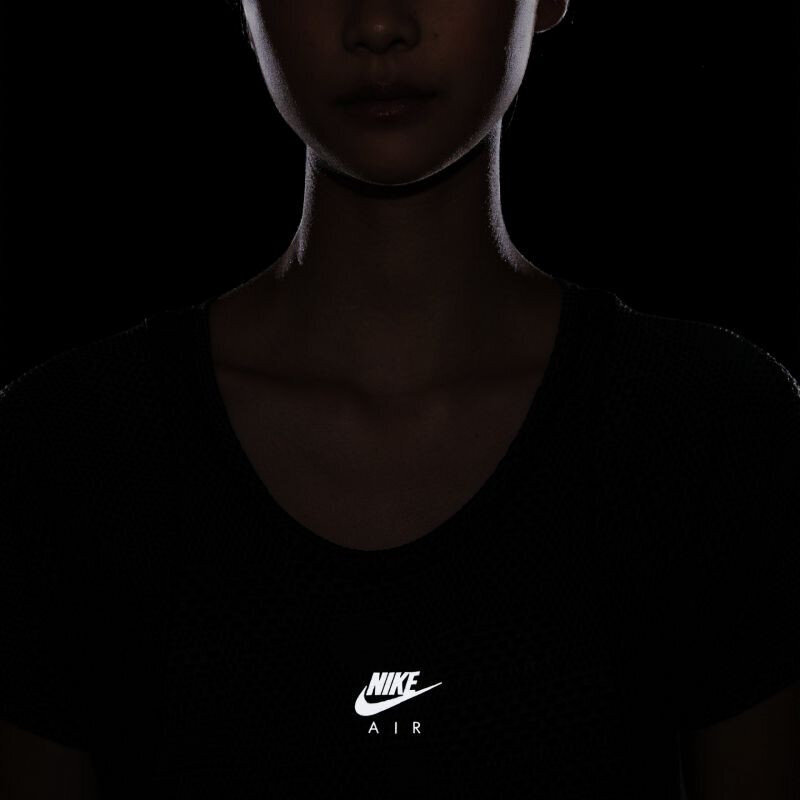 Marškinėliai moterims Nike Air Dri Fit T Shirt W DD4027010, žali kaina ir informacija | Marškinėliai moterims | pigu.lt