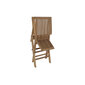 Sodo kėdė DKD Home Decor, ruda kaina ir informacija | Lauko kėdės, foteliai, pufai | pigu.lt