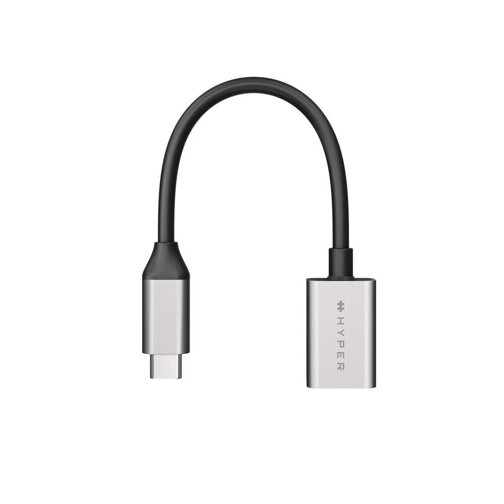 Adapteris Hyper HD425D-GL, USB-C/USB A kaina ir informacija | Adapteriai, USB šakotuvai | pigu.lt