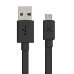 Кабель USB A — USB B CF021 Чёрный цена и информация | Кабели и провода | pigu.lt