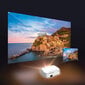 Projektorius LED projektorius 4K Full HD 8800 lm 6000: 1 220 '' WiFi Bluetooth Zenwire Yg550 цена и информация | Projektoriai | pigu.lt