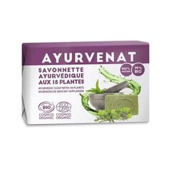Аюрведическое мыло с 18 травами Oleanat Bio Ayurvenat, 100 г цена и информация | Мыло | pigu.lt