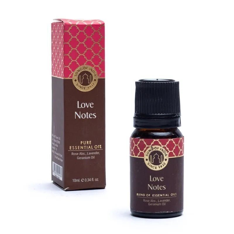 Eterinių aliejų mišinys Song of India Love Notes, 10 ml kaina ir informacija | Eteriniai, kosmetiniai aliejai, hidrolatai | pigu.lt