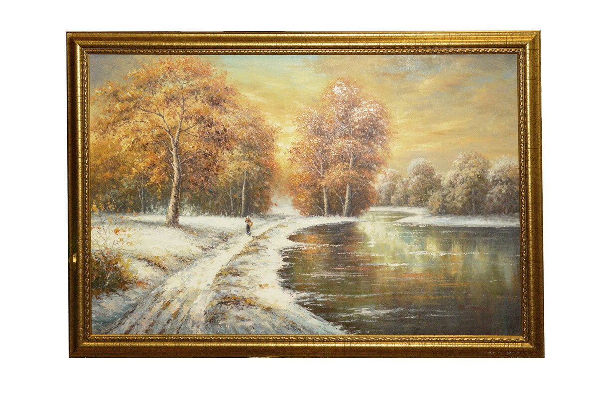 Paveikslas, rankų darbo 102x3x71,5 cm kaina ir informacija | Reprodukcijos, paveikslai | pigu.lt