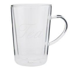 Stiklinis puodelis, 7,5x11x11 cm kaina ir informacija | Taurės, puodeliai, ąsočiai | pigu.lt