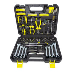 Įrankių rinkinys 122 dalių, WMC Tools, 30122 kaina ir informacija | Mechaniniai įrankiai | pigu.lt