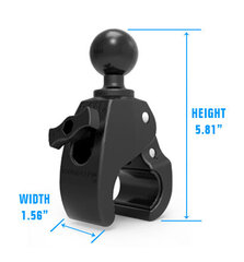 RAM® Tough-Claw™ Medium Clamp Ball Base kaina ir informacija | Telefono laikikliai | pigu.lt