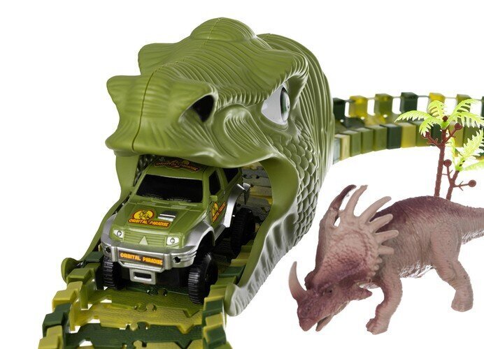 Automobilių trasa - dinozaurų takas kaina ir informacija | Žaislai berniukams | pigu.lt
