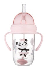 Neišsipilanti gertuvė su šiaudeliu Canpol Babies Exotic Animals, 6 mėn.+ 270 ml, pink, 56/606_pin kaina ir informacija | Canpol Babies Vaikams ir kūdikiams | pigu.lt
