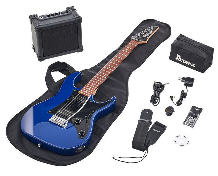 Gitaros komplektas Ibanez IJRX20U BL Jumpstart kaina ir informacija | Gitaros | pigu.lt