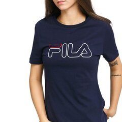 Marškinėliai moterims Fila 683179170, mėlyni kaina ir informacija | Marškinėliai moterims | pigu.lt