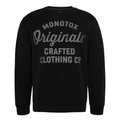 Džemperis vyrams Monotox MX21036, juodas kaina ir informacija | Džemperiai vyrams | pigu.lt