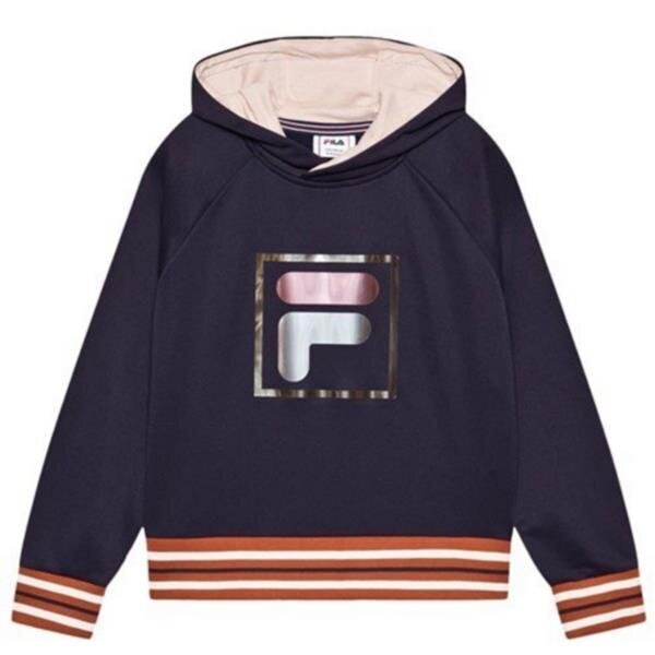 Džemperis fila teens marta hoody 688105170 цена и информация | Megztiniai, bluzonai, švarkai berniukams | pigu.lt
