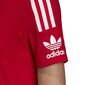 Marškinėliai moterims Adidas Originals Lock Up Tee ED7531, raudoni kaina ir informacija | Marškinėliai moterims | pigu.lt