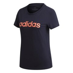 Marškinėliai moterims Adidas Core GD2931, mėlyni kaina ir informacija | Marškinėliai moterims | pigu.lt