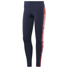 Женские леггинсы SWEATPANTS REEBOK LINEAR LOGO TIGHT EK1362, синие цена и информация | Спортивная одежда женская | pigu.lt