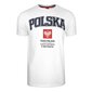 Marškinėliai vyrams Monotox Polska College, balti цена и информация | Vyriški marškinėliai | pigu.lt