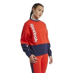 HOODIE REEBOK TE LINEAR LOGO CREW FT0903 цена и информация | Женские толстовки | pigu.lt