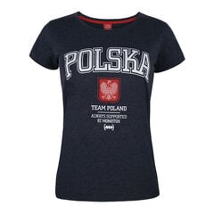 Marškinėliai vyrams Monotox Polska College, mėlyni kaina ir informacija | Vyriški marškinėliai | pigu.lt